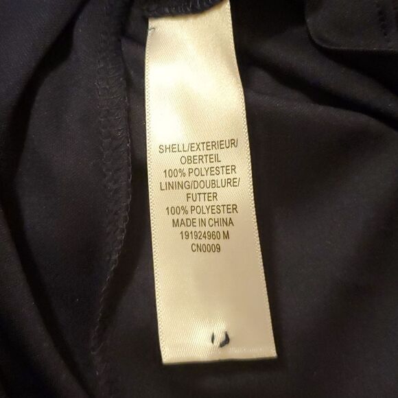 NWT Adrianna Papell Midnight Blue Halter Chiffon keyhole Maxi Gown Size 4 - Picture 9 of 12